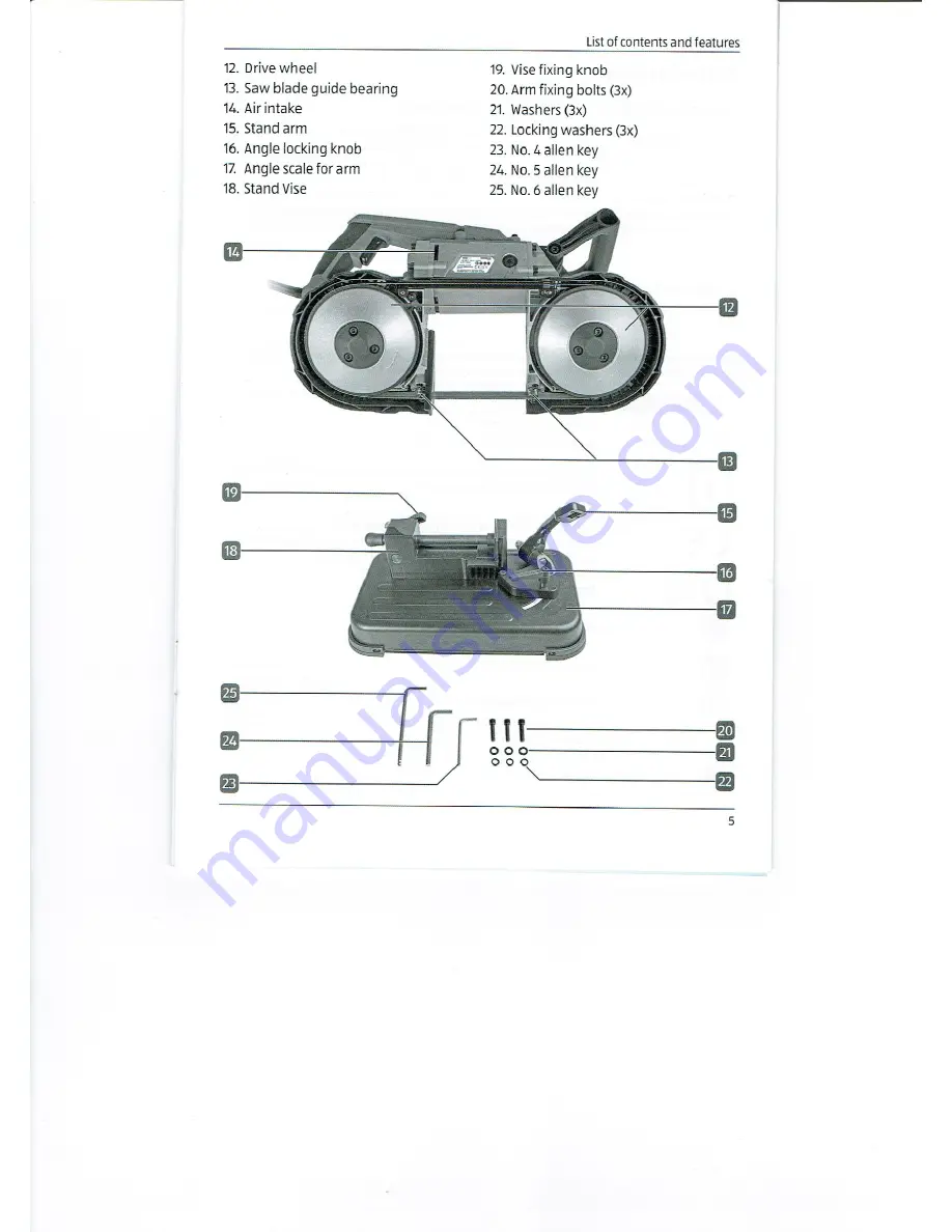 Workzone WWPBS-18 User Manual Download Page 5