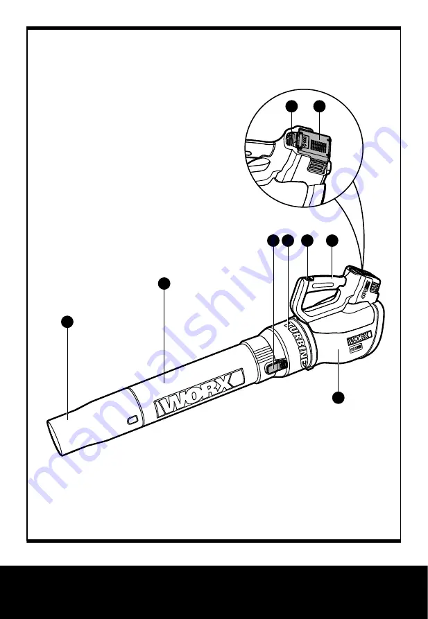 Worx Brushless Motor WG569E Скачать руководство пользователя страница 3