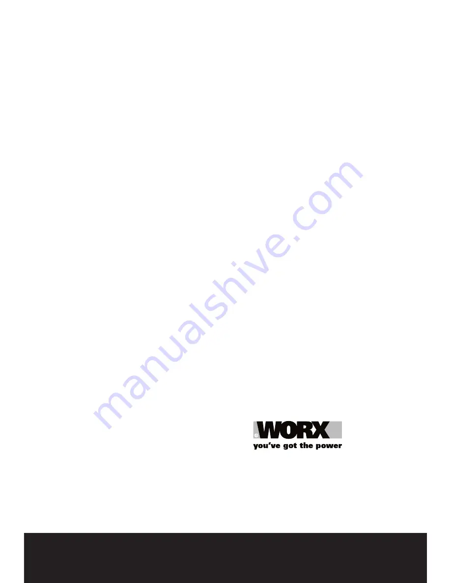 Worx Sonicrafter WX671 Safety And Operating Manual Download Page 16