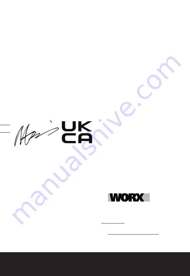 Worx WA3867 Safety And Operating Manual Download Page 8