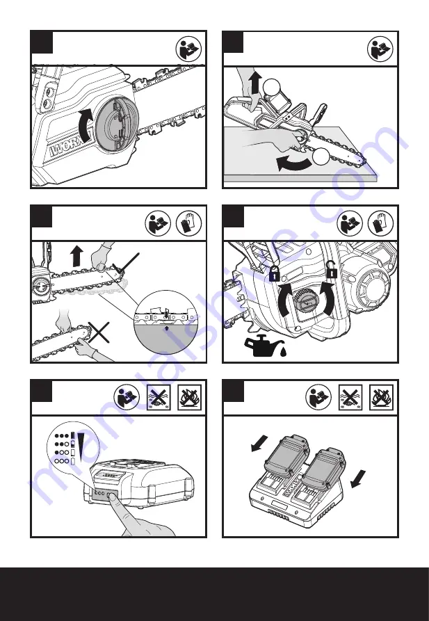 Worx WG381 Manual Download Page 12