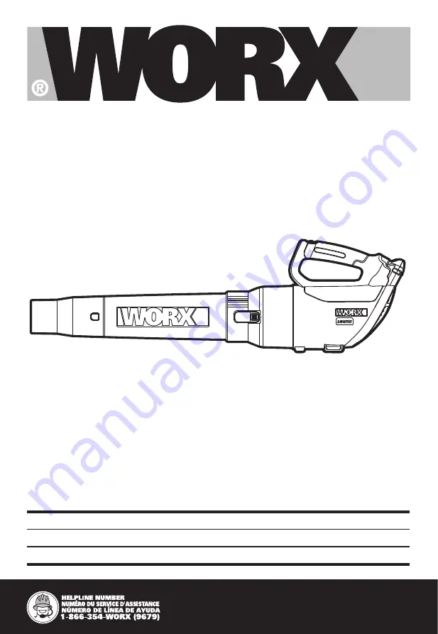 Worx WG546 Manual Download Page 1