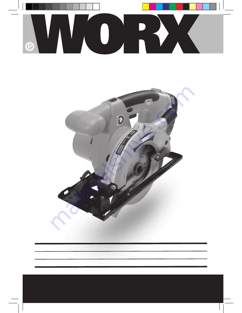 Worx WT525 Скачать руководство пользователя страница 1