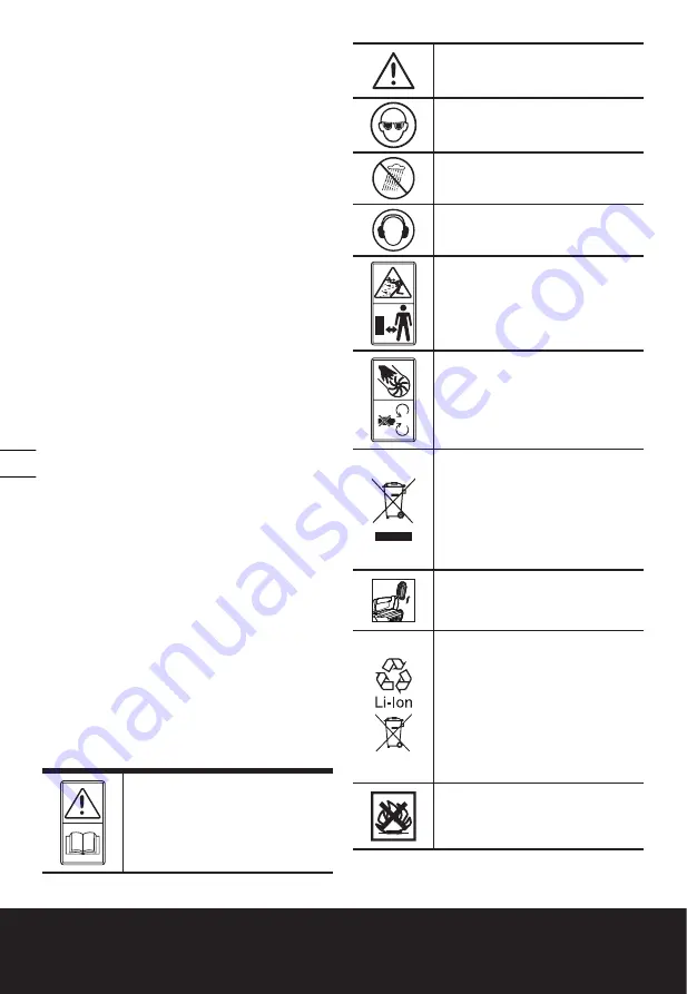 WORXNITRO LEAFJET WP544E Original Instructions Manual Download Page 116