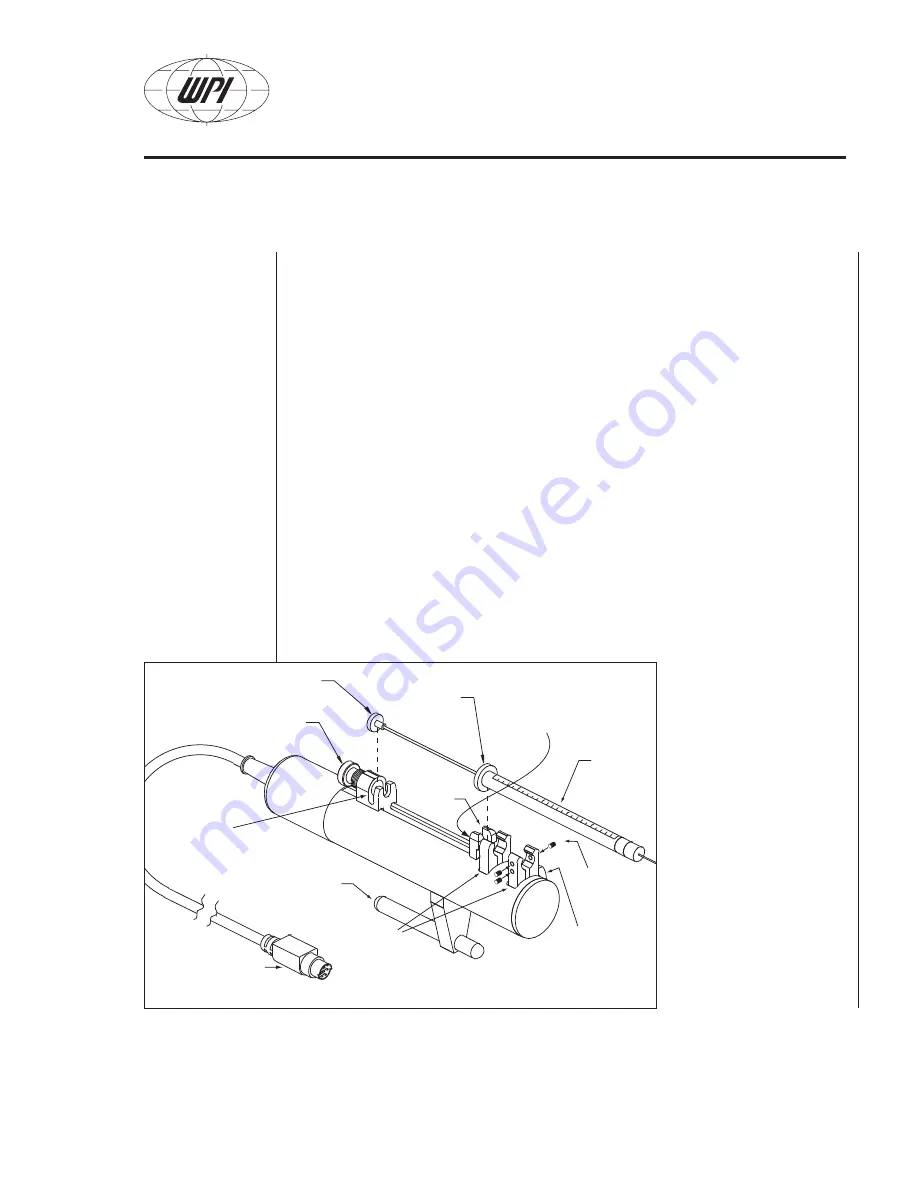 WPI UltraMicroPump II Скачать руководство пользователя страница 5