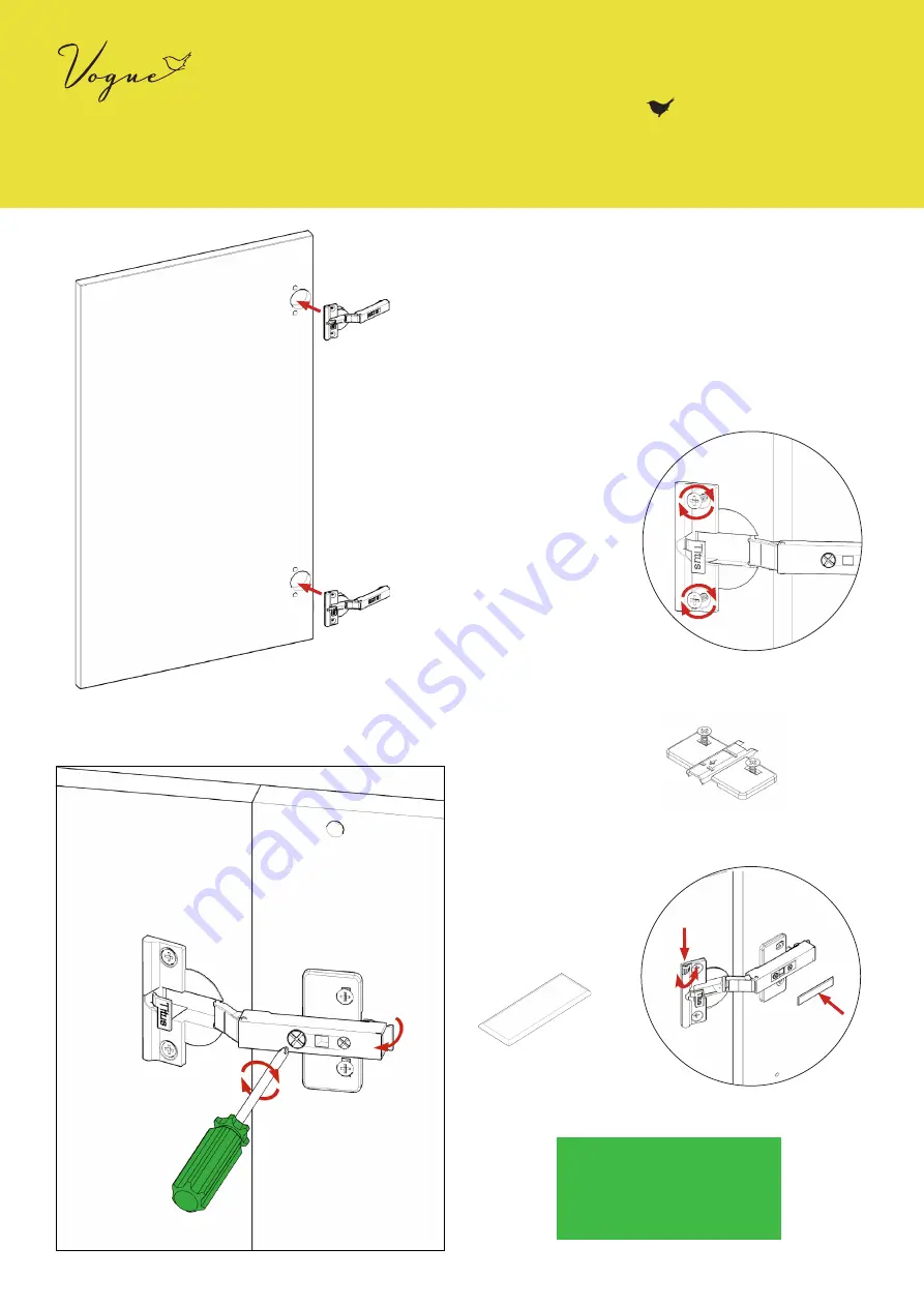 Wren Kitchens Vogue BASE UNIT 150 WALL Скачать руководство пользователя страница 10