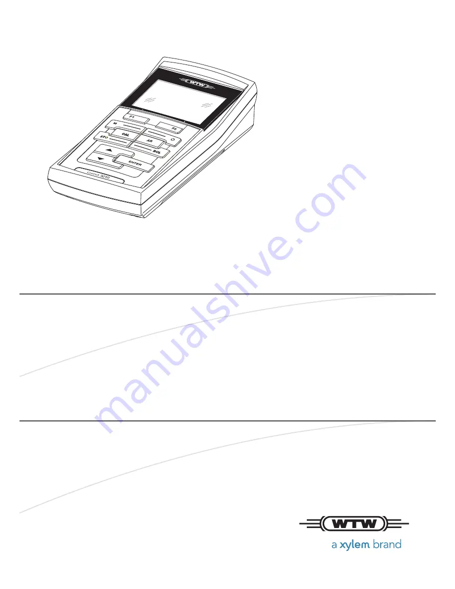 wtw Cond 3210 Operating Manual Download Page 1