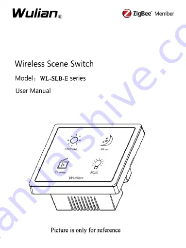 Wulian WL-SLB-E Series Скачать руководство пользователя страница 1