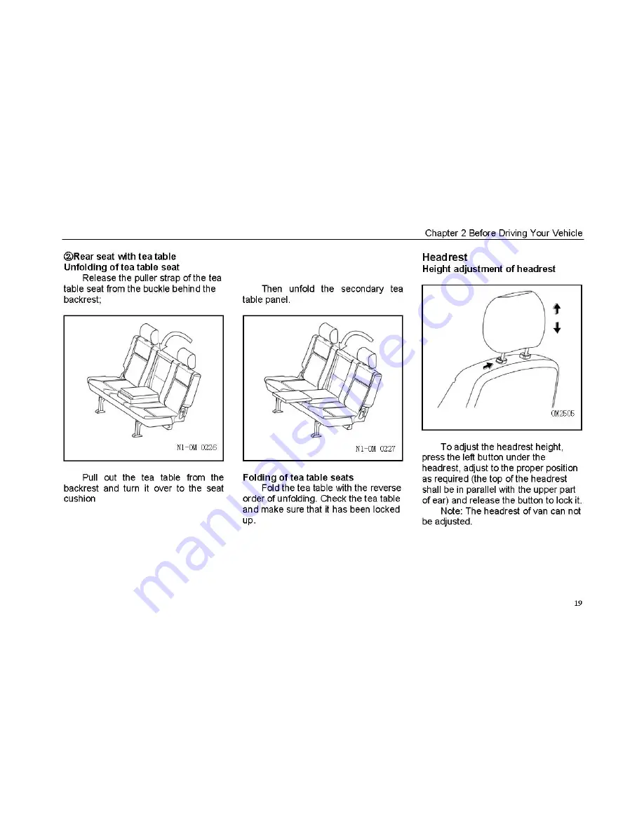 Wuling Sunshine Owner'S Manual Download Page 25