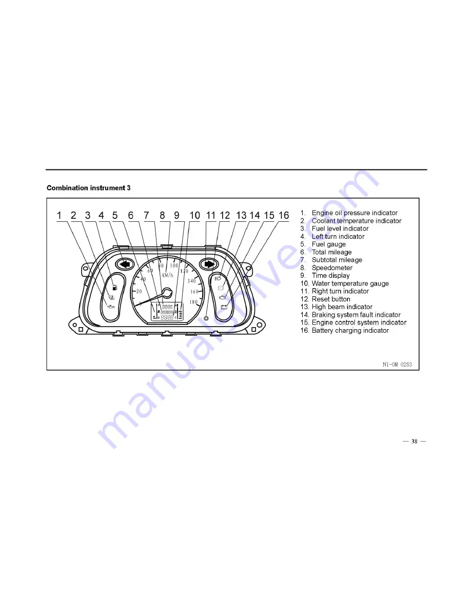 Wuling Sunshine Owner'S Manual Download Page 43