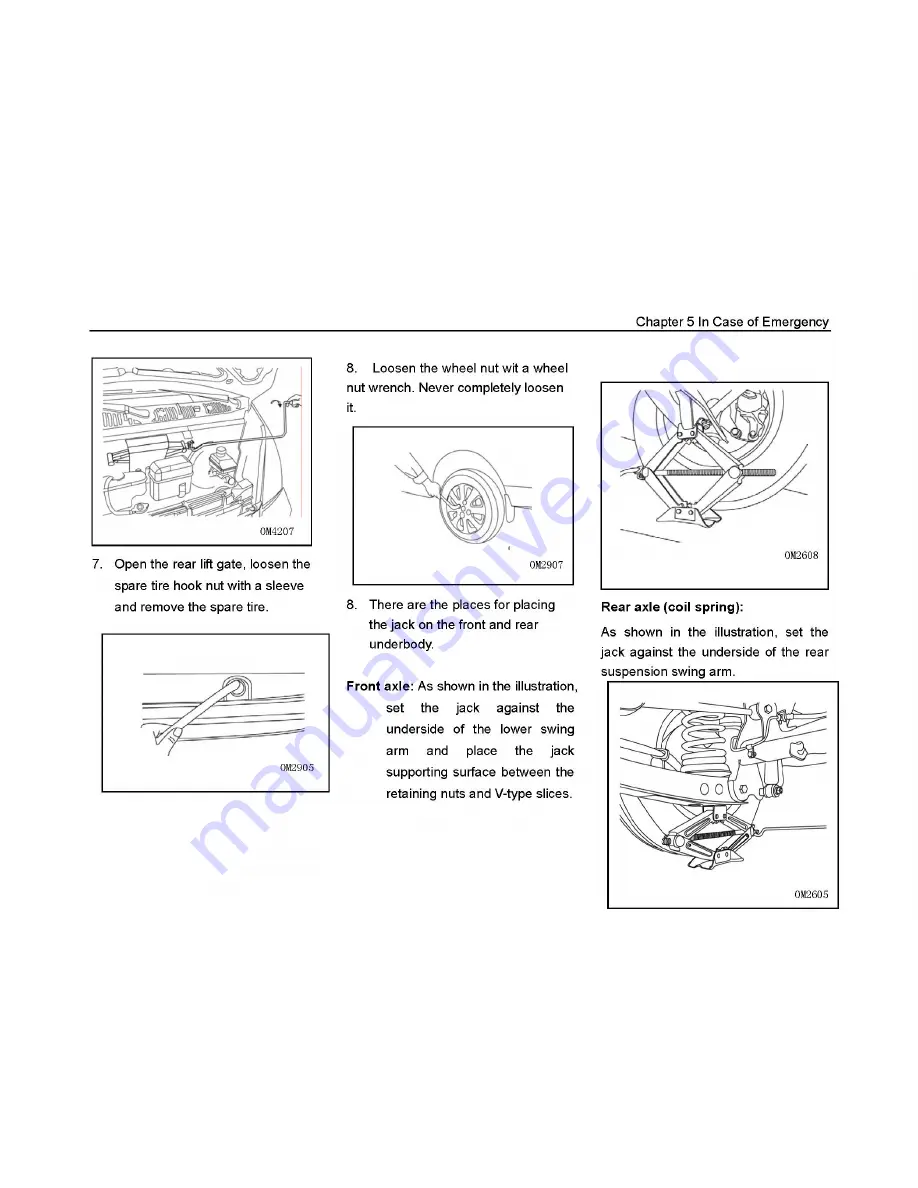 Wuling Sunshine Owner'S Manual Download Page 83