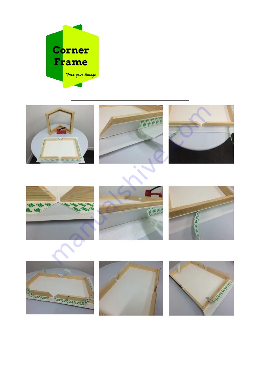 Wunderbars Corner Frames Assembly Instructions Download Page 1