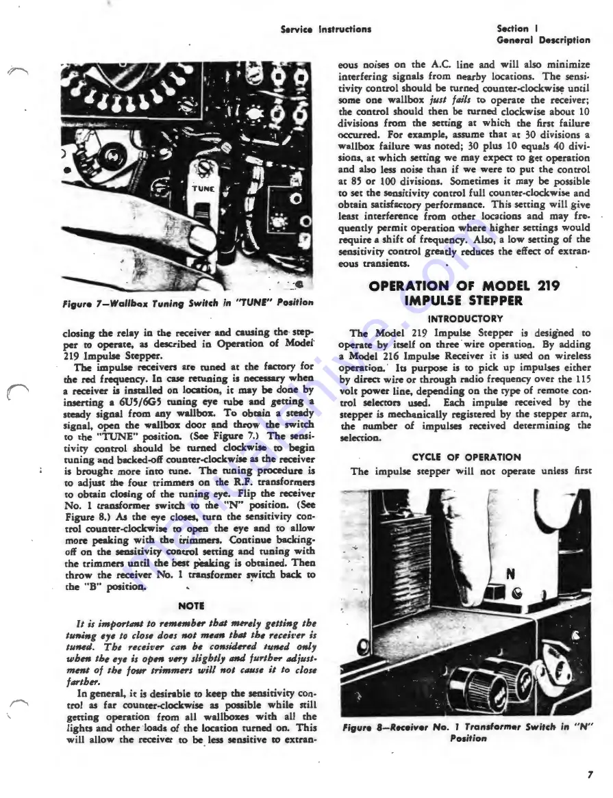 Wurlitzer 215 Service Instructions And Parts Catalog Download Page 15