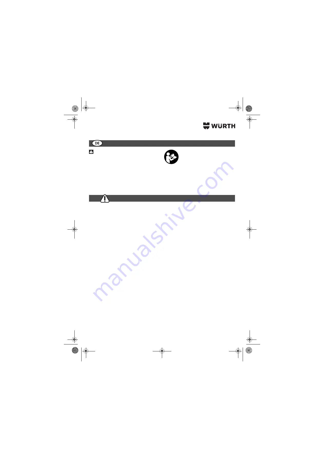 Würth 0702 571 X Translation Of The Original Operating Instructions Download Page 5