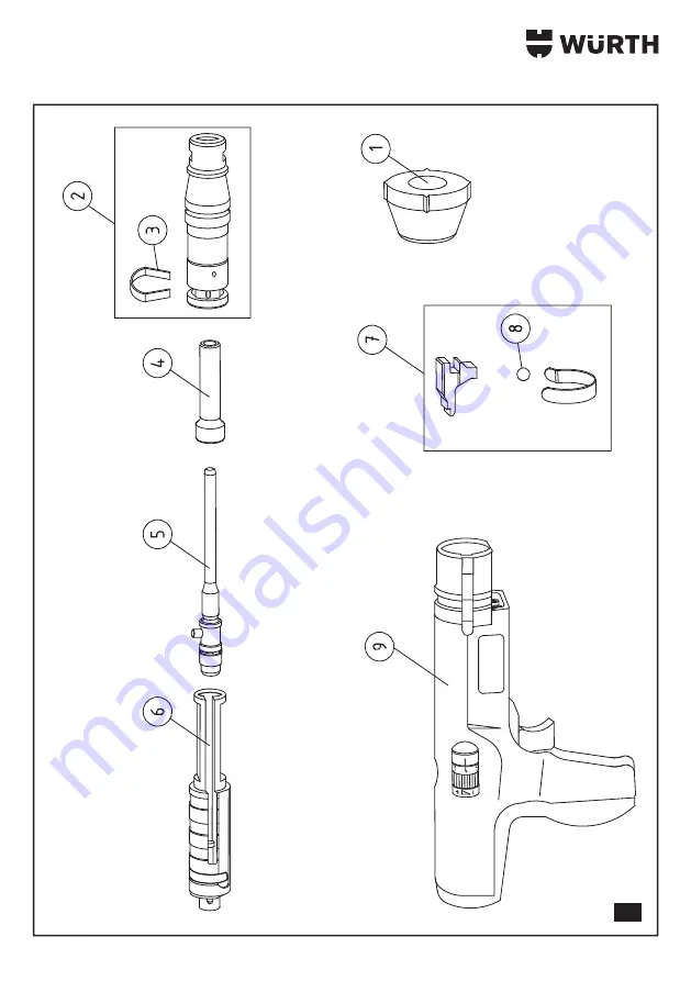 Würth 0864 22 Operating Instructions Manual Download Page 6