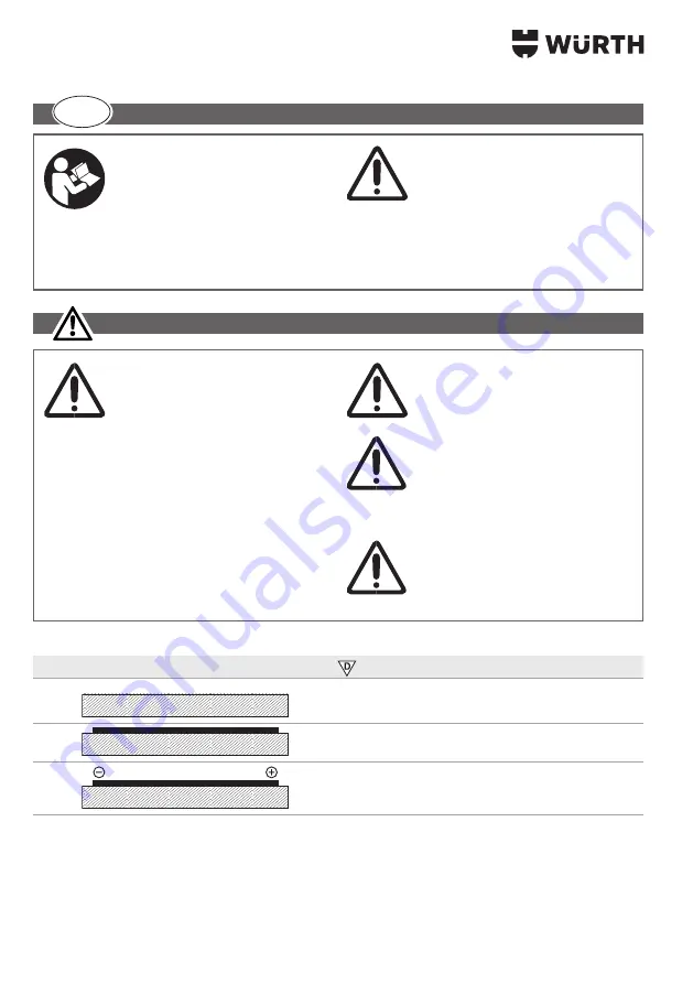 Würth 0981 180 841 Operating Instructions Manual Download Page 4