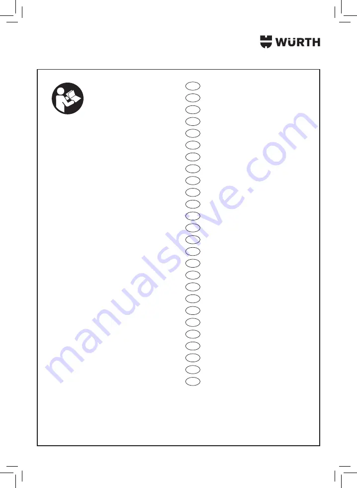 Würth 5952 000 200 Translation Of The Original Operating Instructions Download Page 2