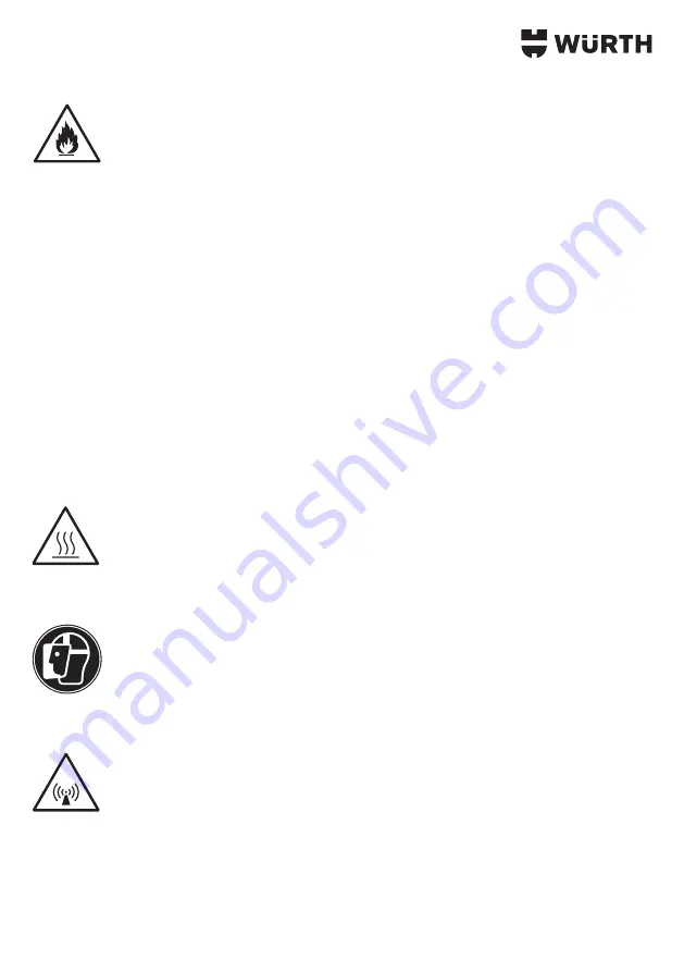 Würth 5952 001 350 Translation Of The Original Operating Instructions Download Page 107