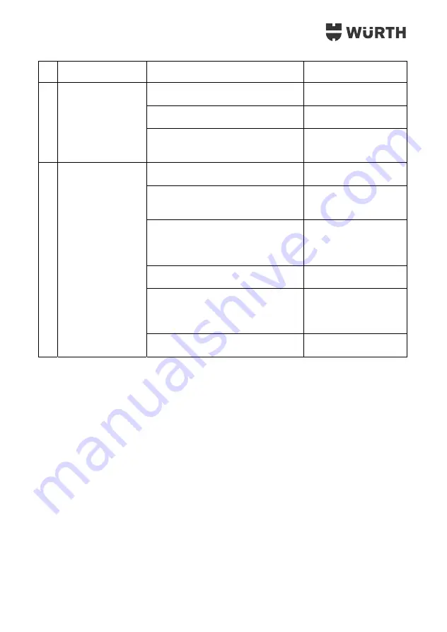 Würth 5952 001250 Instructions Manual Download Page 39