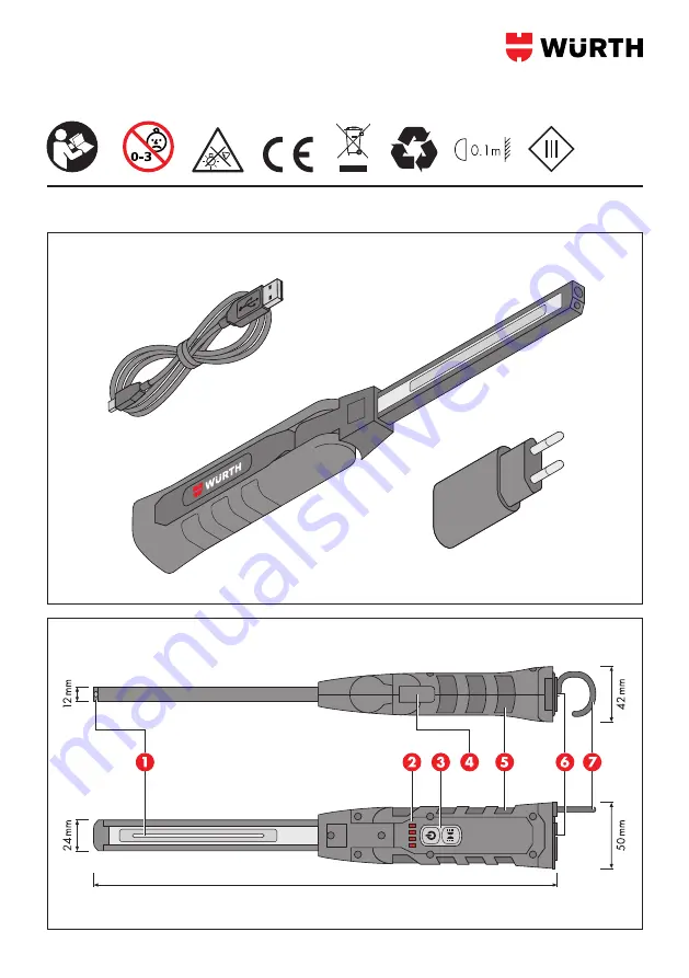 Würth ERGOPOWER TWINBLADE+ Скачать руководство пользователя страница 2