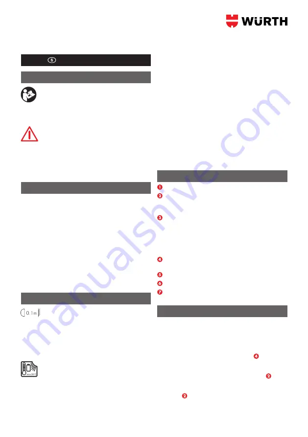 Würth ERGOPOWER TWINBLADE+ Скачать руководство пользователя страница 27