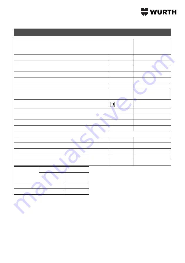 Würth master TSS 12 Translation Of The Original Operating Instructions Download Page 35