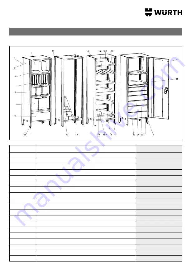 Würth ORSY Flex 350 Operating Instructions Manual Download Page 26