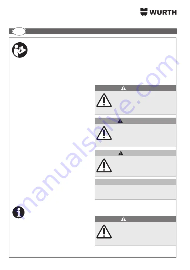 Würth PINPULLER SPOT Original Operating Instructions Download Page 18