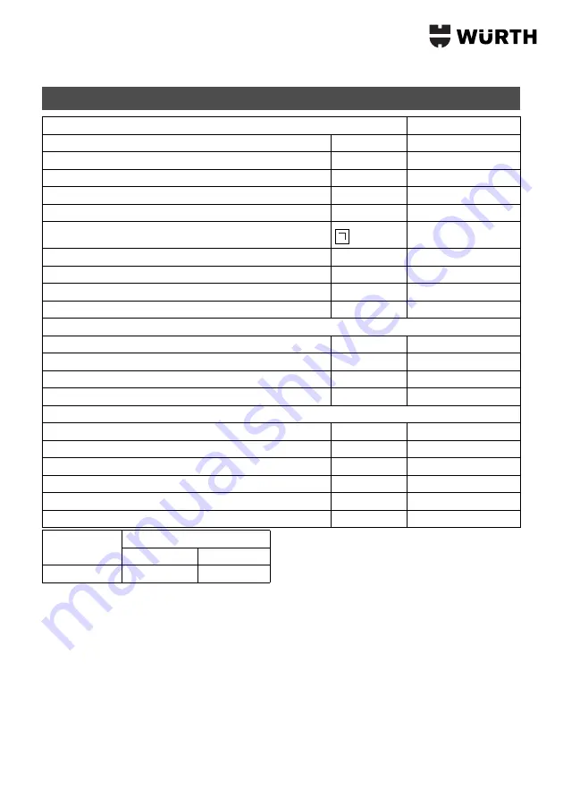 Würth TSS 7-L BASIC Original Operating Instructions Download Page 70