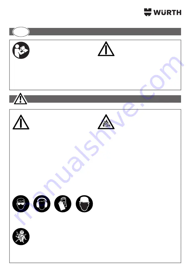 Wurth Master 0864 500 Скачать руководство пользователя страница 14