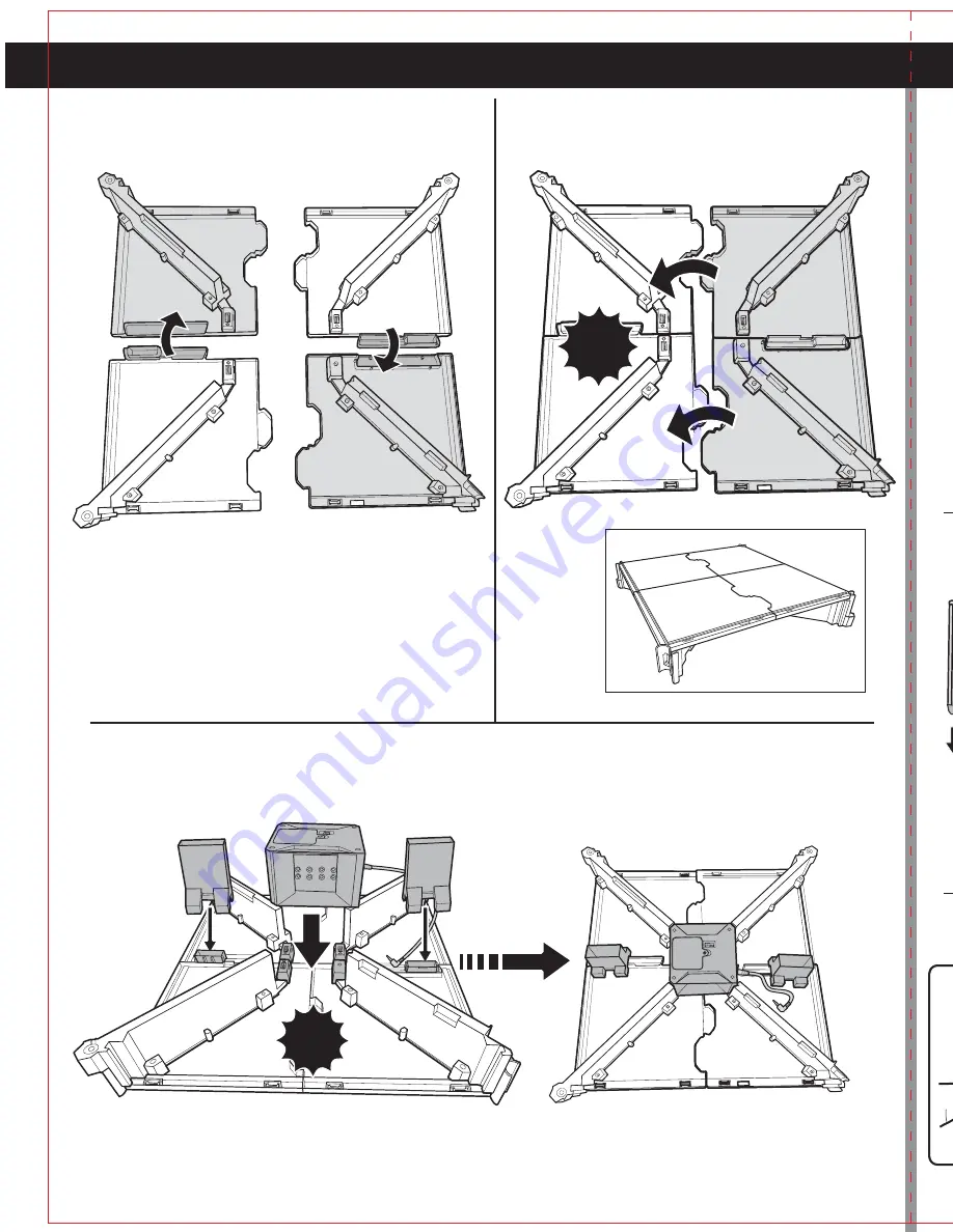 WWE SMACKDOWN LIVE MAIN EVENT RING Instructions Manual Download Page 2