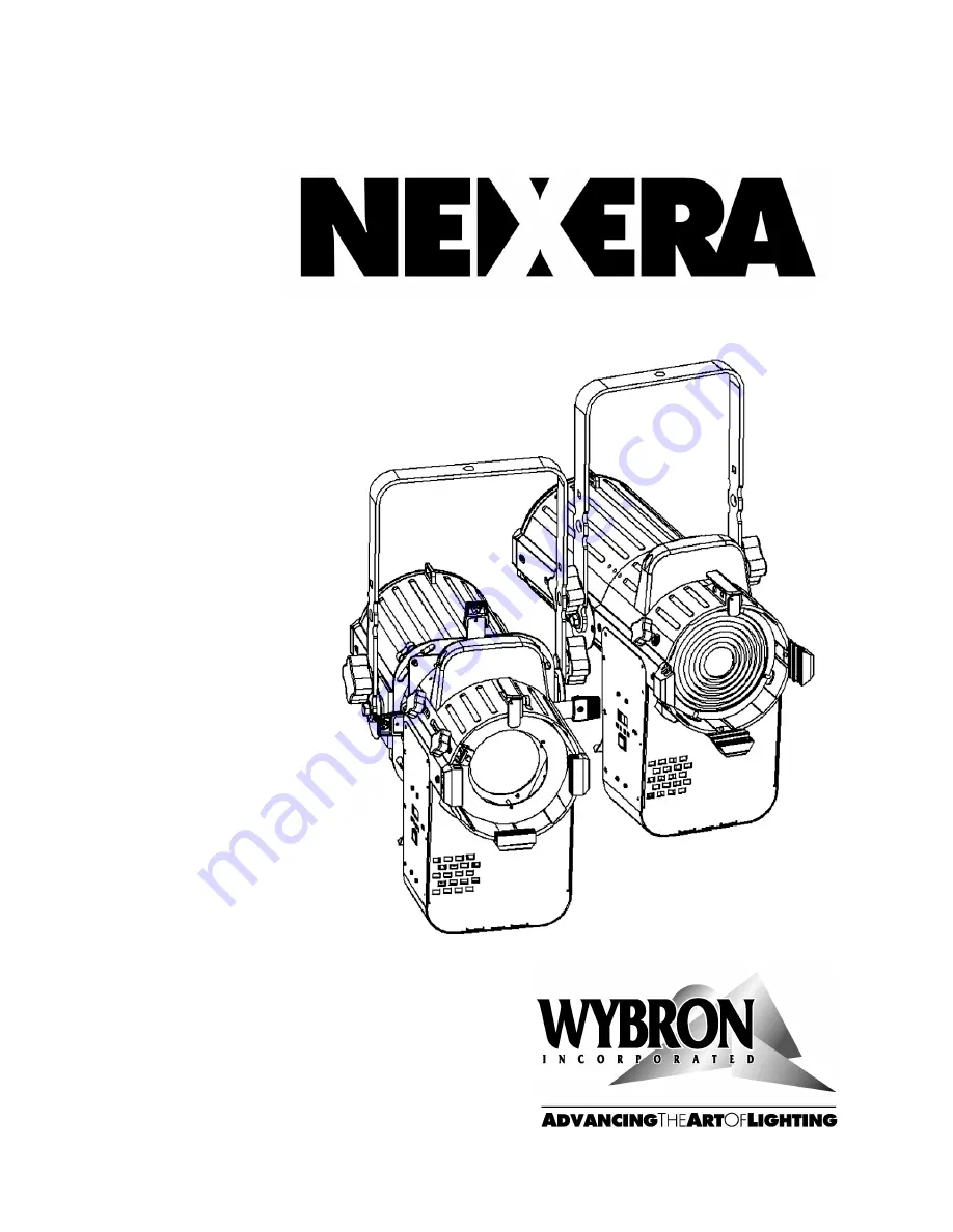 Wybron NEXERA 2560 Скачать руководство пользователя страница 1