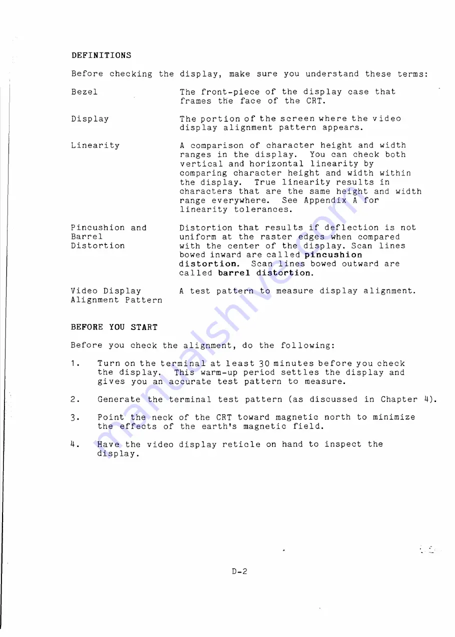 Wyse WY-30 Maintenance Manual Download Page 95