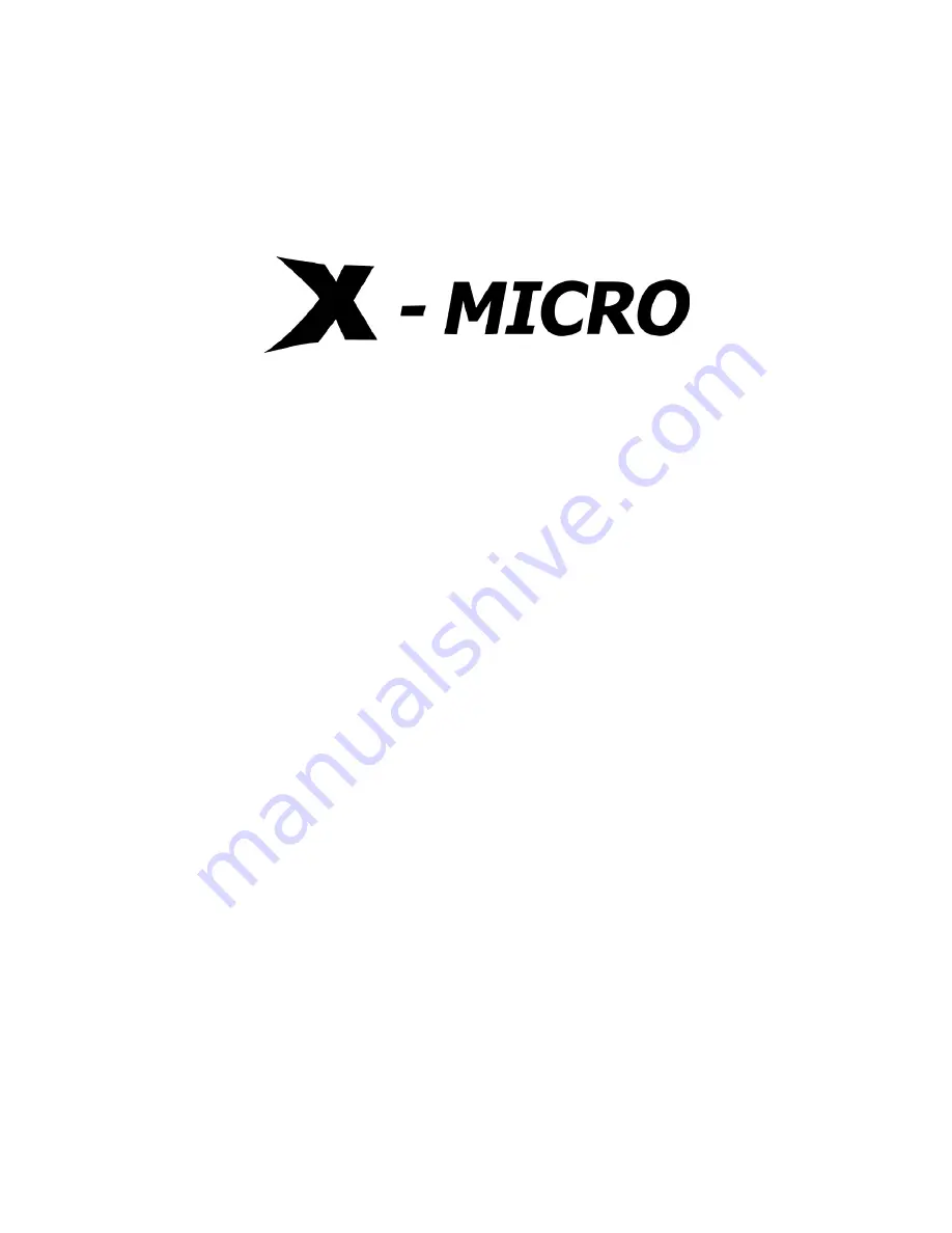 X-Micro XWL-11GPIG Quick Start Manual Download Page 1