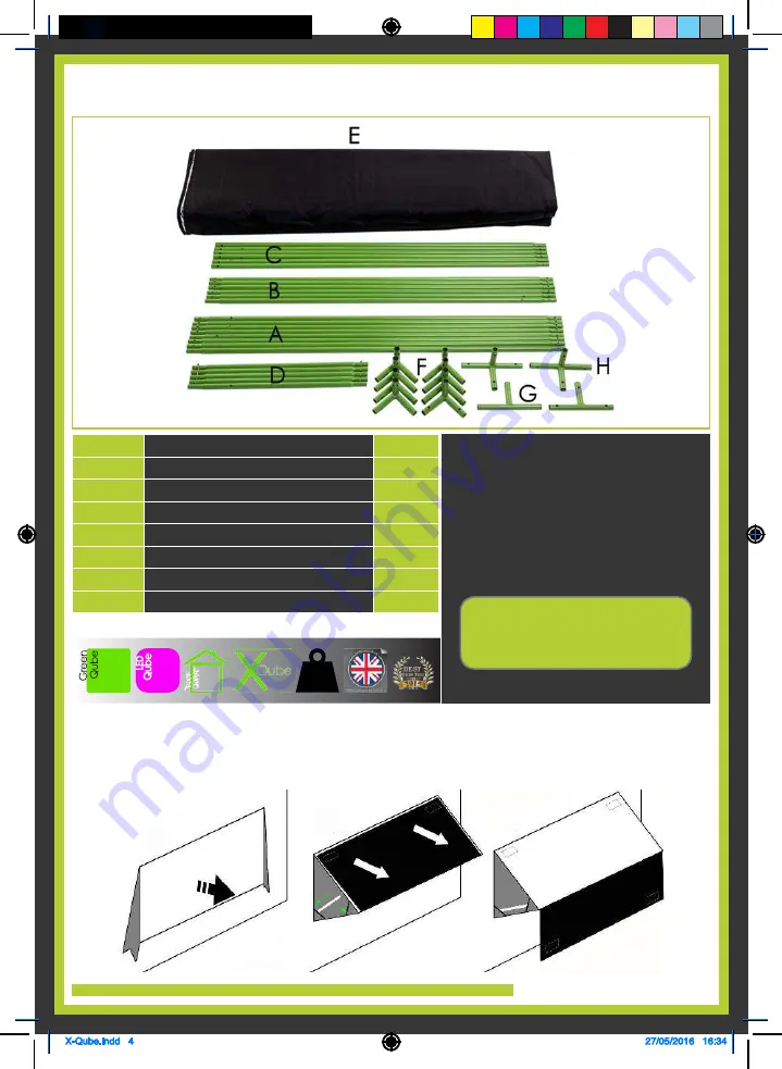 X-Qube XQ1224 Assembly Instructions Download Page 4