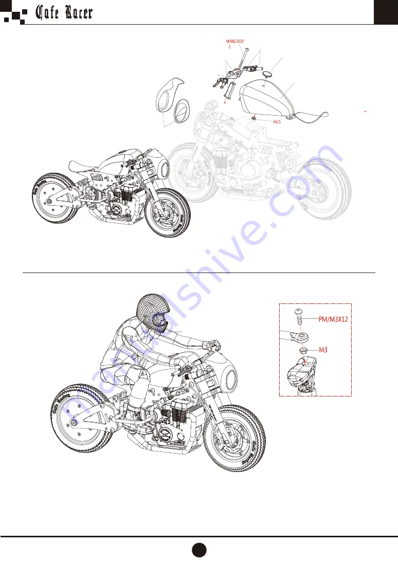 X-RIDER CAFE-RACER Manual Download Page 17