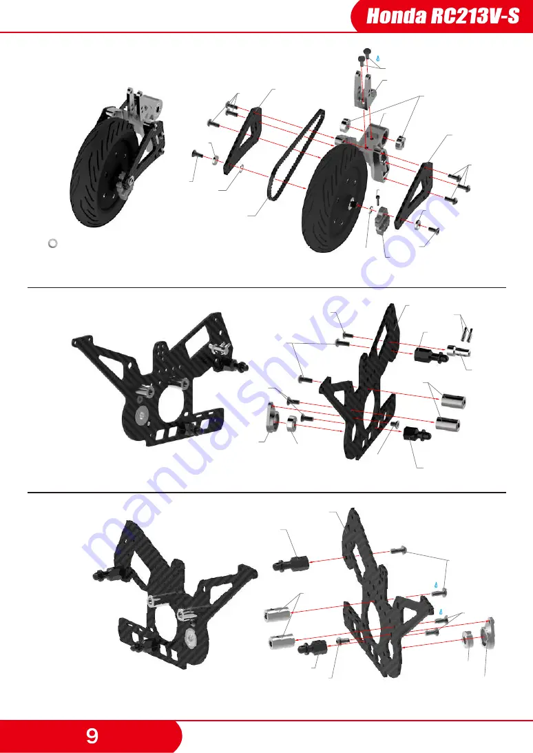 X-RIDER Honda RC213V-S Manual Download Page 10