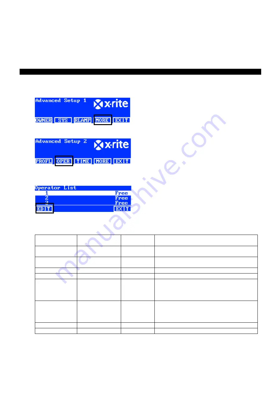 X-Rite Macbeth Lighting SpectraLight QC Скачать руководство пользователя страница 25