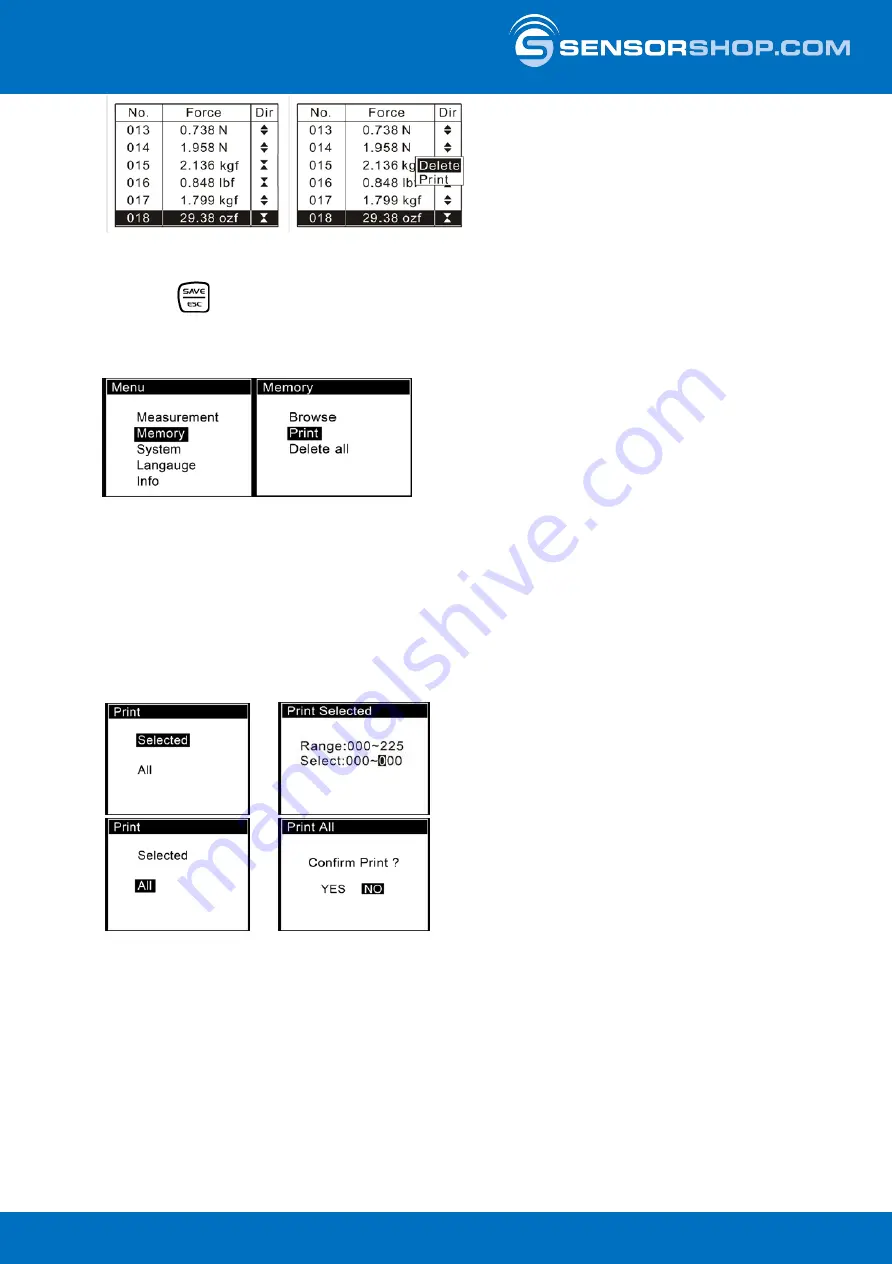 X-SENSORS FC 10 Manual Download Page 12