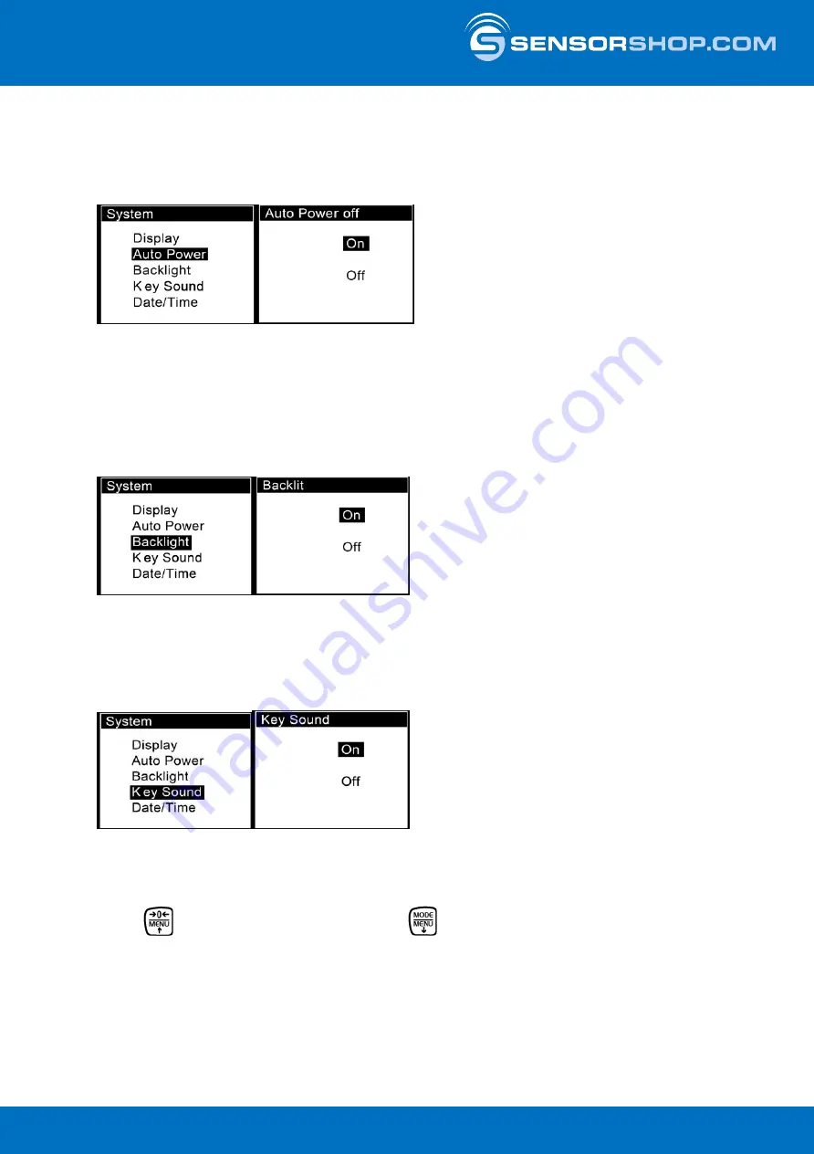 X-SENSORS FC 10 Manual Download Page 14