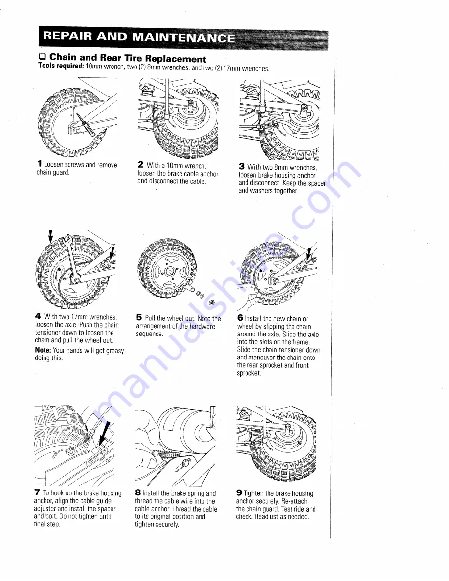 X-TREME scooter Dirt rocket XM500 Owner'S Manual Download Page 7