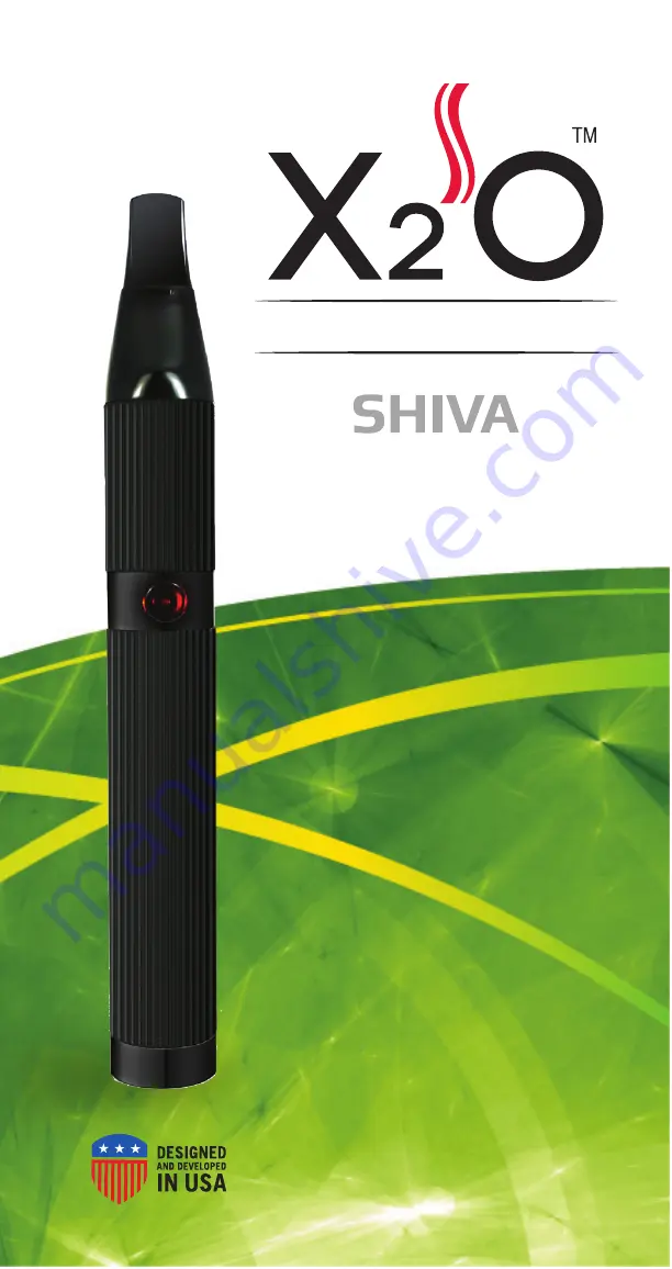 X2O Vapes Shiva Скачать руководство пользователя страница 1