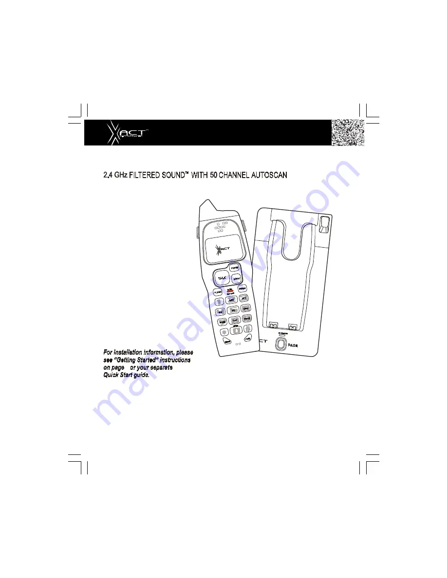 Xact XG2100 Owner'S Manual Download Page 1