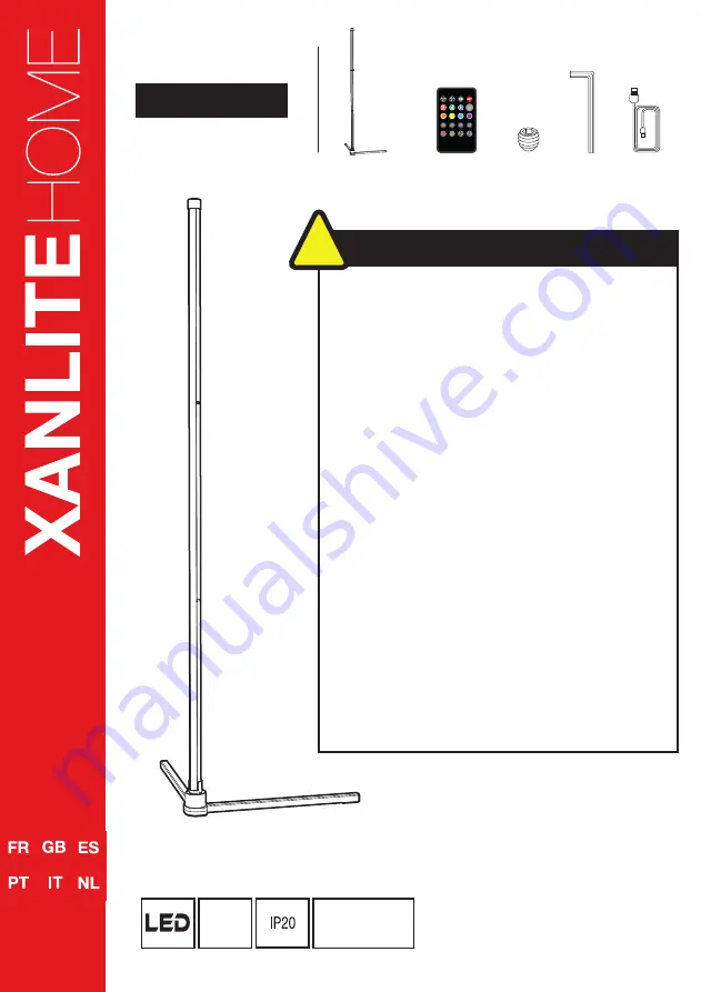 XanLite LAMRVBM User Manual Download Page 1