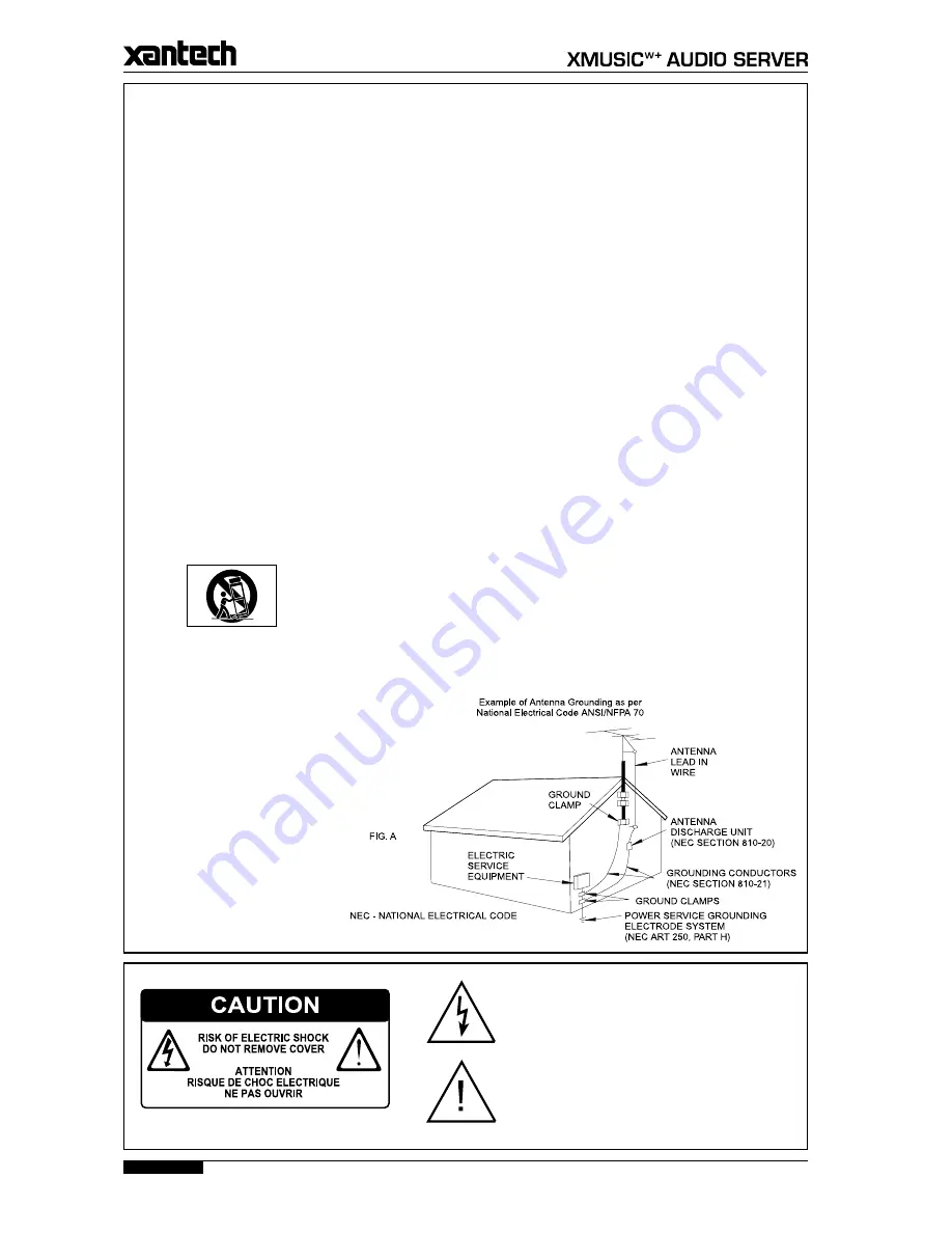 Xantech XMusicw+ User Manual Download Page 6