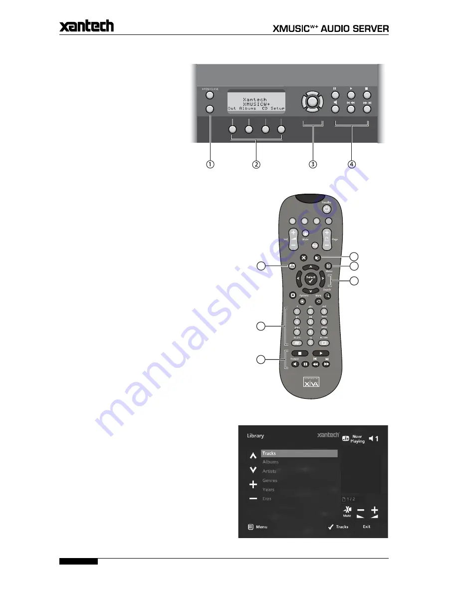 Xantech XMusicw+ User Manual Download Page 8