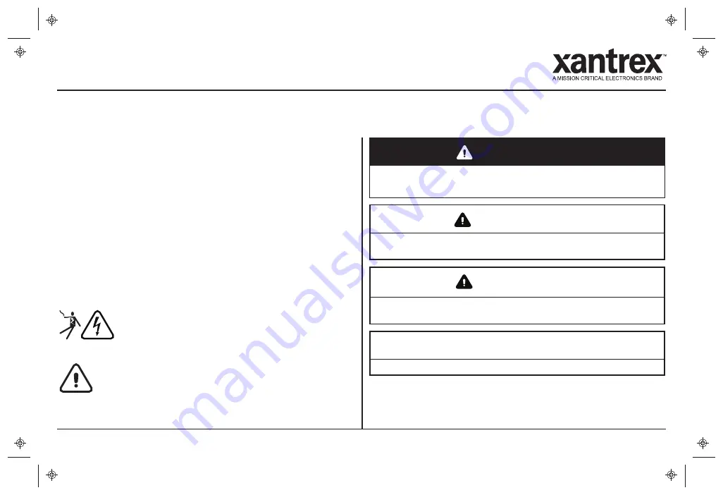 Xantrex 817-2080-12 Owner'S Manual Download Page 5