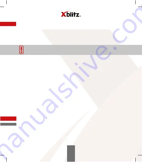 Xblitz GO2 User Manual Download Page 11