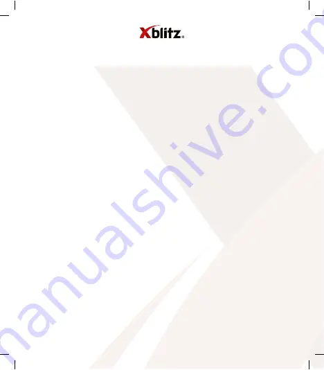 Xblitz GO2 User Manual Download Page 18