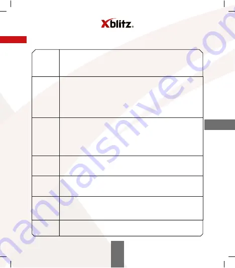 Xblitz GO2 User Manual Download Page 39